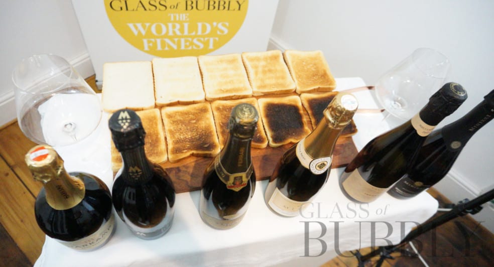 Testing Toasty Levels of Award Winning Sparkling Wines