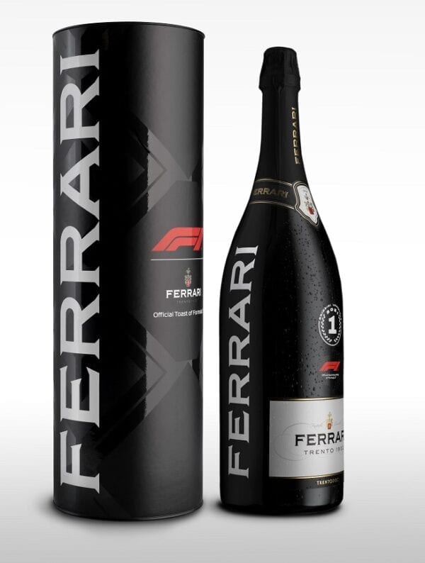 Limited Edition Ferrari F1 Podium Jeroboam By Ferrari Trento Glass limited-edition-ferrari-f1-podium-jeroboam-by-ferrari-trento-glass