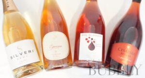 Rosé colouring levels