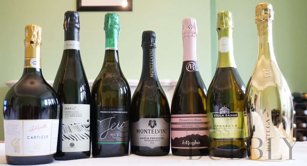 Different Types of Prosecco