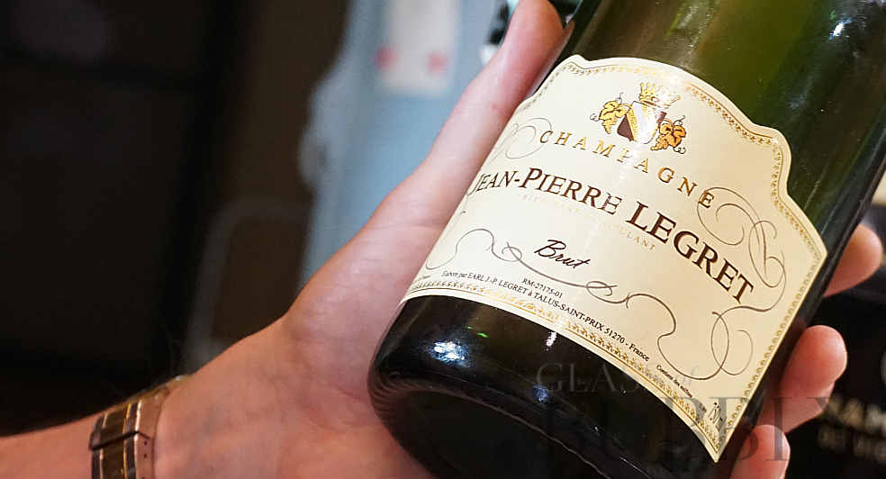 Champagne Jean Pierre Legret Brut label