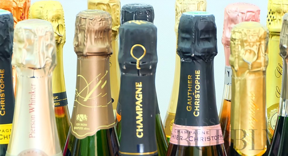 Champagne holds many labels by many wine makers