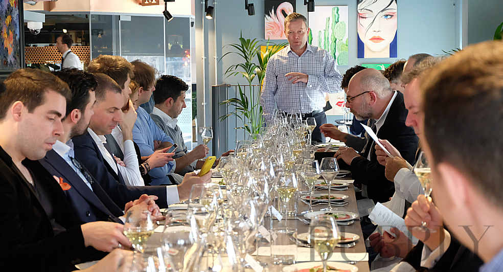 wine tasting didier deschamps wine journalists