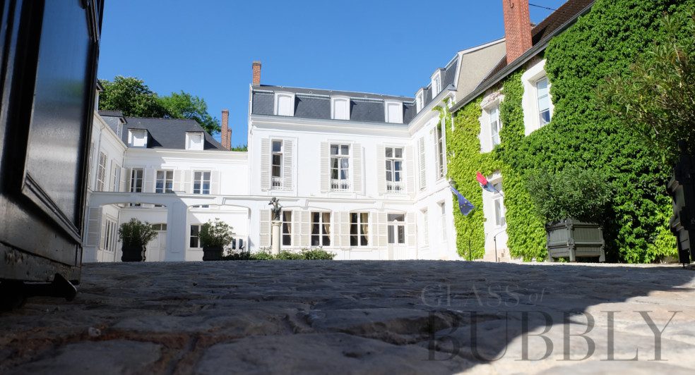 Champagne Deutz courtyard