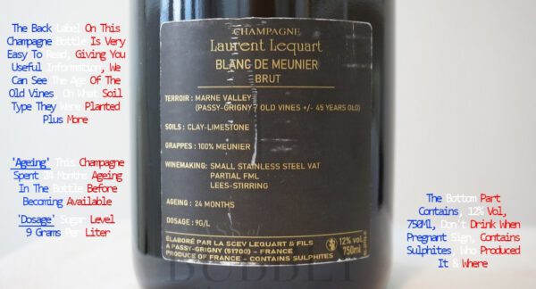 How To Read A Champagne Label – Glass Of Bubbly