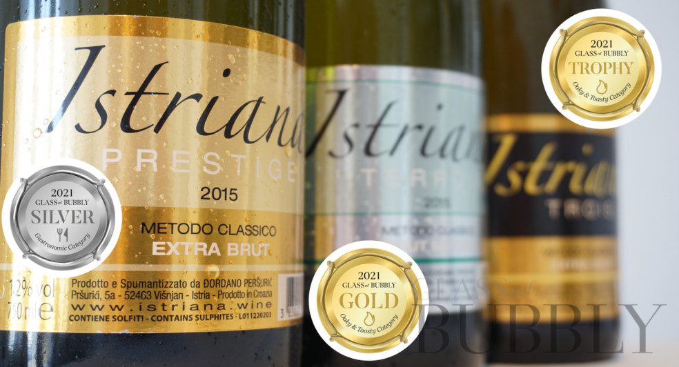 Three Istriana Awards Winning Sparkling Wines