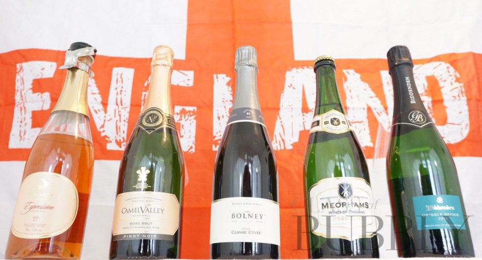 We taste 5 x Glass of Bubbly Award Winning English Sparkling Wines