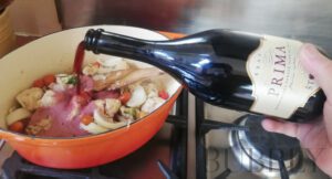 Cooking with Red Sparkling Wine