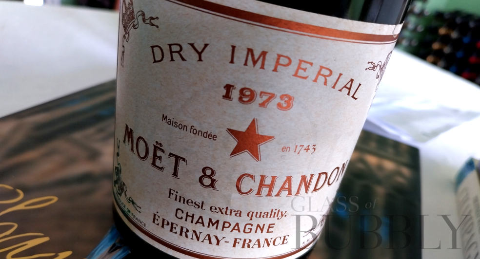 1973 Moet et Chandon Vintage Champagne