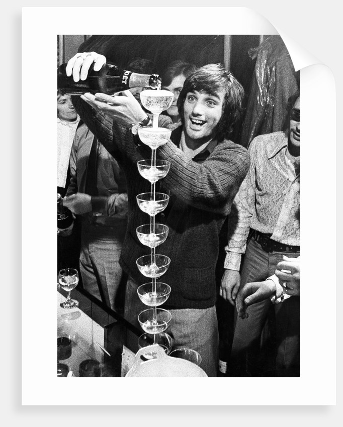 George Best and Champagne