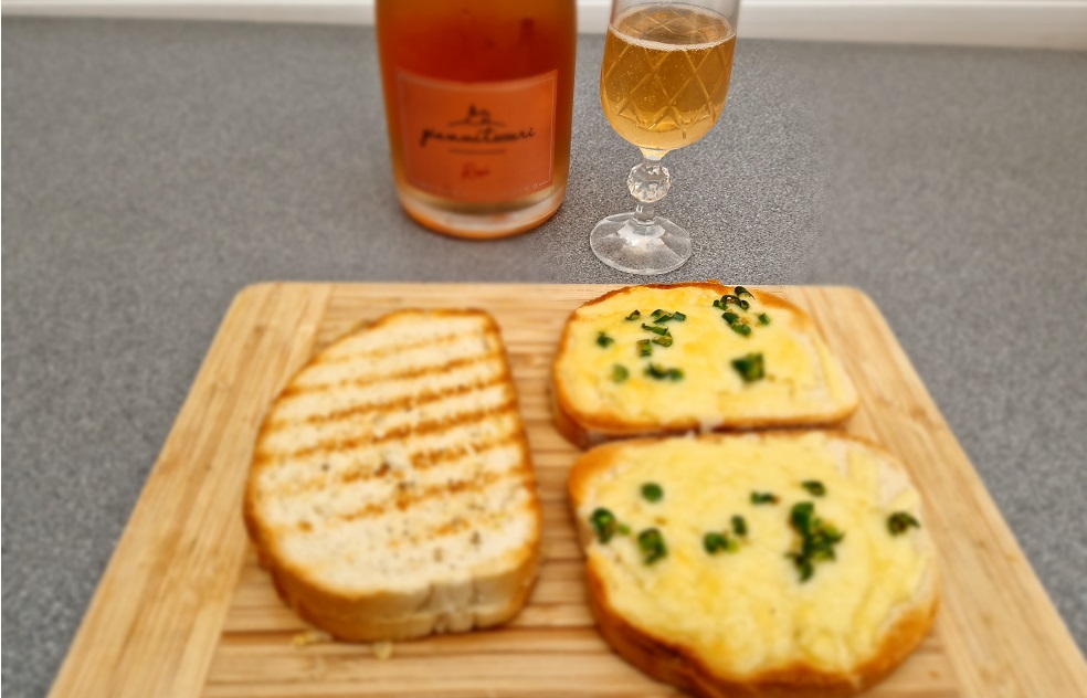 Chilli Cheddar Toast vs Red Leicester and Ginger Toast paired with