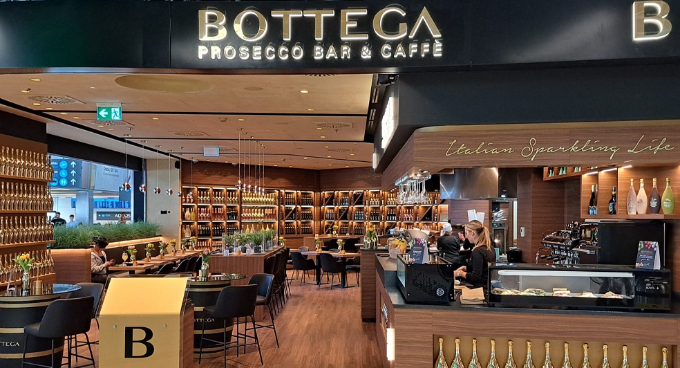 New Prosecco Bar at Budapest Airport – Glass Of Bubbly