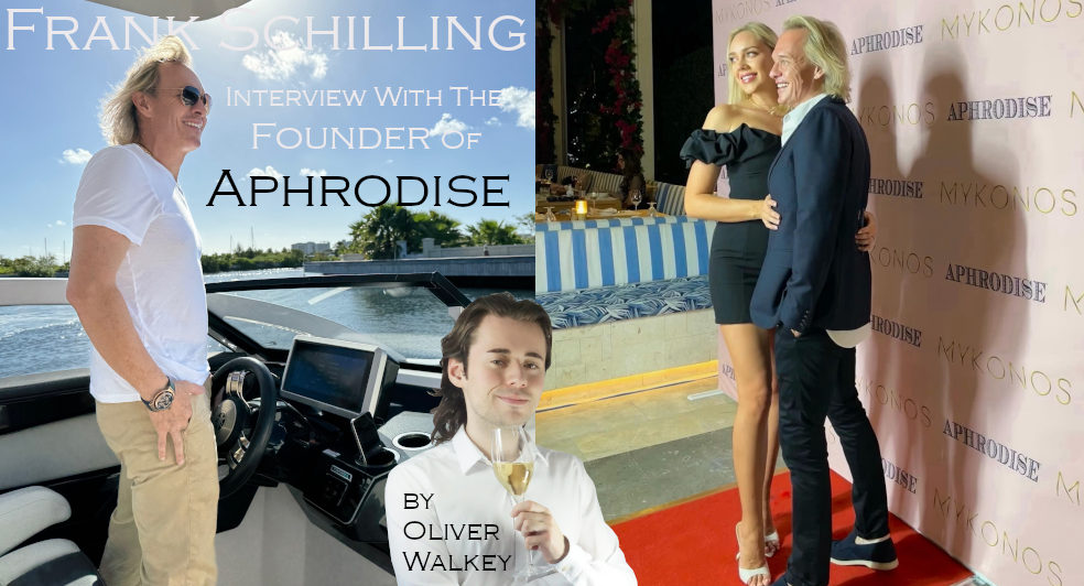 Interview With Founder Of Aphrodise Frank Schilling