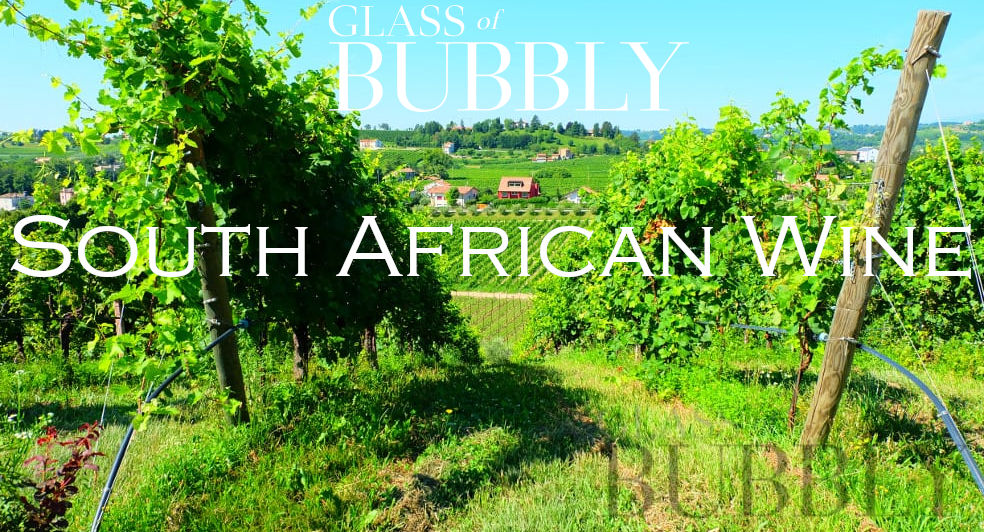 South African Wine – Glass Of Bubbly