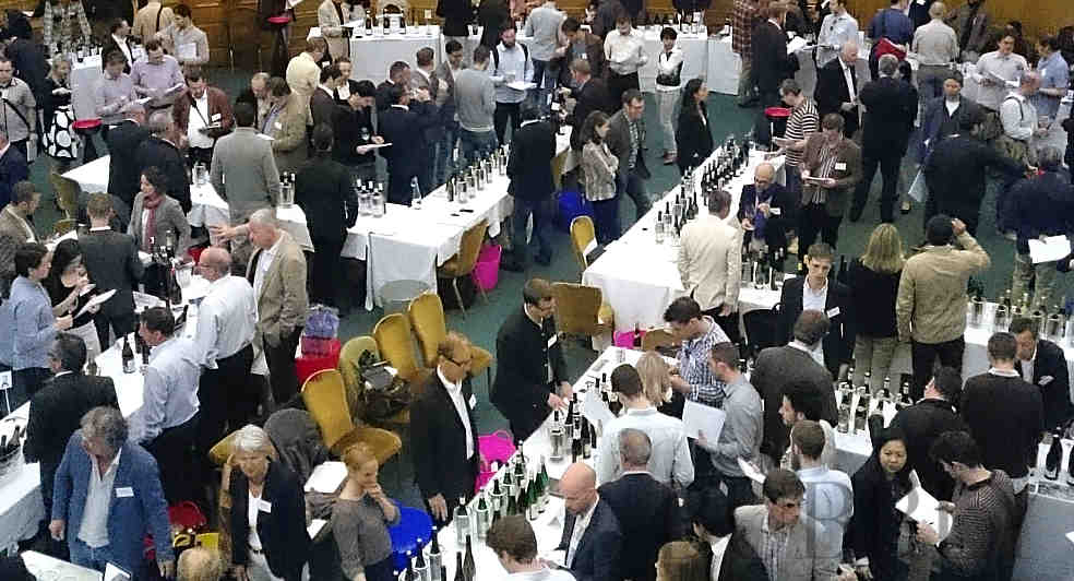 wine tasting event london church hall