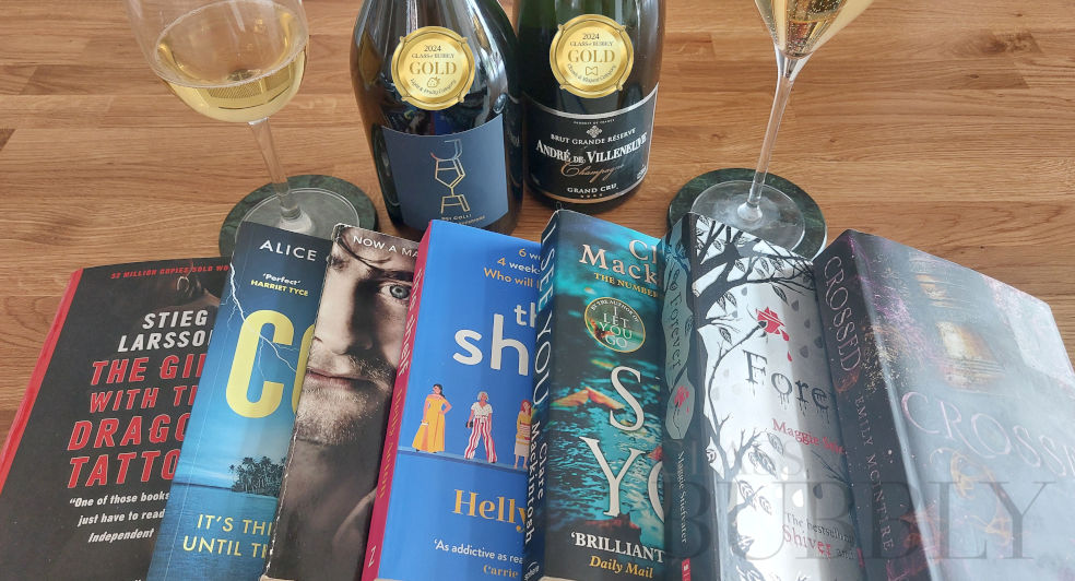 Pairing Sparkling WIne With Reading Books