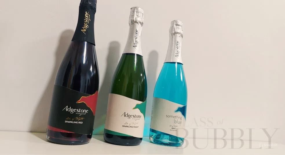 Adgestone wine red white blue